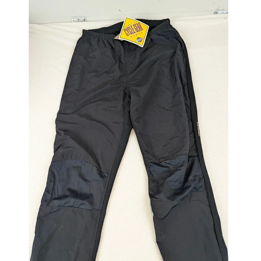 Novara by REI Mens X Large Black Cycle Blast Vermont Gear Pants Stirrups Zippers